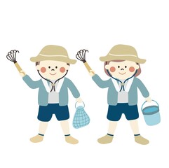 潮干狩り・服装