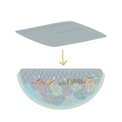 あさりの砂抜き