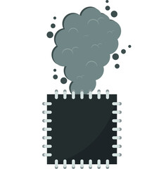 Processor. Repairs. Broken CPU. Processor problems.