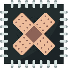 Processor. Repairs. Broken CPU. Processor problems.