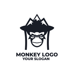 Mountain Monkey Logo Design