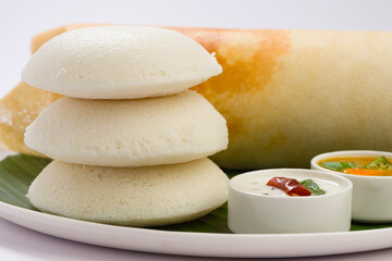 Ghee roast  Dosa and Idli