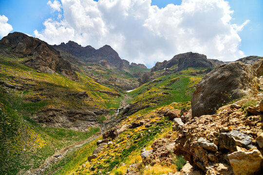 A Stream in Hasari Sakran Mountain