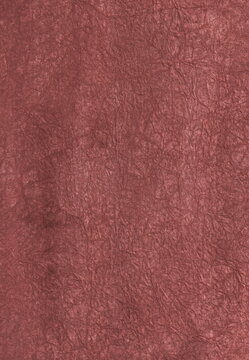 Crumpled Paper - Textured Burgundy Brown Watercolor Solid Background For Design, Graphic, Art, Layouts, Banners And Templates