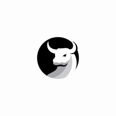 Bull logo vector illustration design, creative and simple design,
can uses as logo and template for company.
