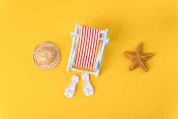 Concept photo about nice vacation at the sea.