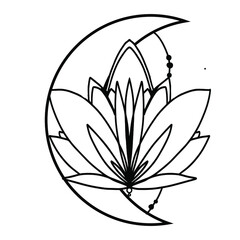 Lotus flowert  tattoo for your design