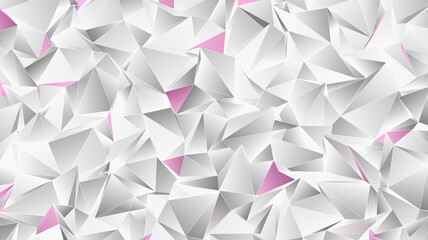 Obraz premium 3d Triangles, abstract background. Design wallpaper.