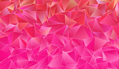 Obraz premium 3d Triangles, abstract background. Design wallpaper.
