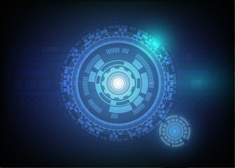 Abstract technology concept background, vector illustration