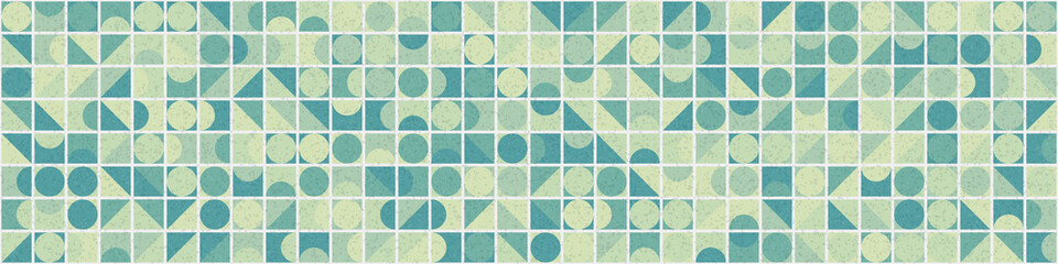 Abstract Geometric Pattern generative computational art illustration