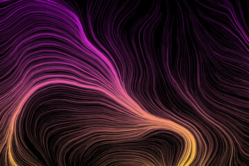 interconnected lines to form a beautiful pattern