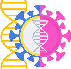 Different types of COVID 19 vaccines icon. Protect people