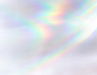 Natural light effects mock-up. 
 Rainbow light  texture overlay effect. 