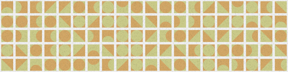 Fototapeta premium Abstract Geometric Pattern generative computational art illustration