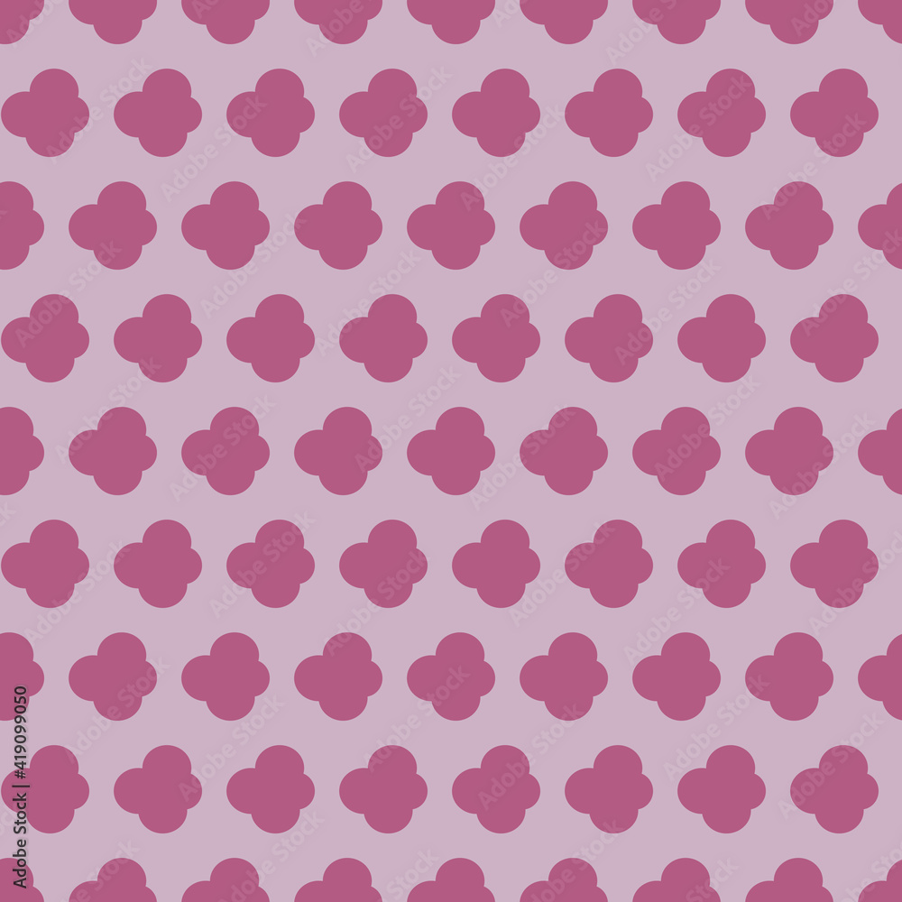 Poster little clouds vector seamless repeat pattern print background