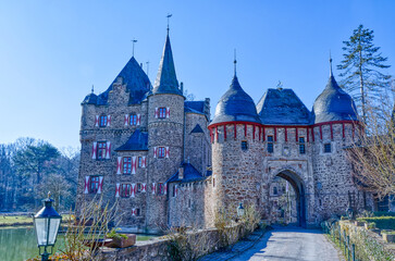 Mittelalterliche Burg in Satzvey 