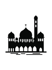 mosque silhouette