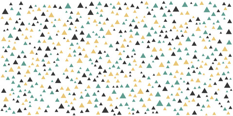 Dark Silver black green yellow orange vector cover in polygonal style. Modern abstract illustration with colorful triangles. Pattern for commercials. 