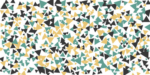 Fototapeta na wymiar Dark Silver black green yellow orange vector cover in polygonal style. Modern abstract illustration with colorful triangles. Pattern for commercials. 