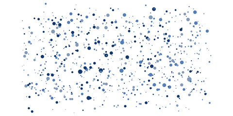 Modern simple blue dot pattern background on white background. Halftone dot circle background with blue black and grey gray colors.