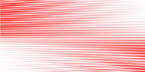 Red white abstract line presentation background with simple red light rays on white background. background design with white and red color 