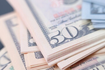 euro banknotes and coins