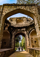 Naklejka premium OLD STONE ENTRANCES