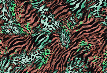 abstract animal skin pattern vector