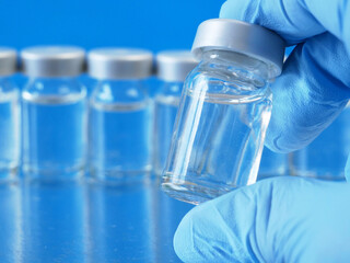 many bottles of covid-19 coronavirus vaccine, production medicine vaccine