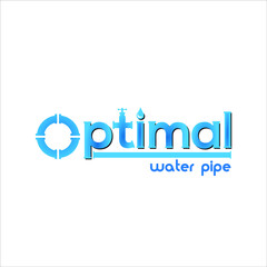 optimal water pipe logo exclusive design inspiration