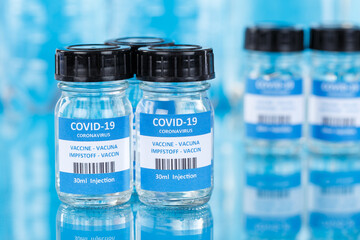 Coronavirus Vaccine bottle Corona Virus COVID-19 Covid vaccines