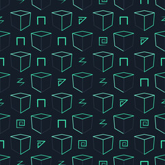 seamless geometric pattern