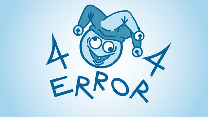 Web page splash template error 404 for the site.
