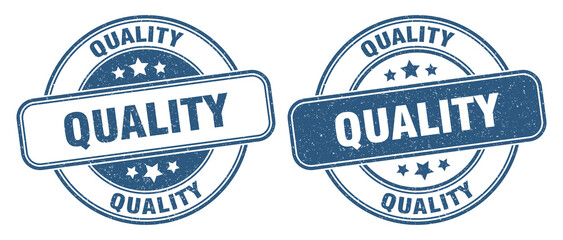 Fototapeta premium quality stamp. quality label. round grunge sign