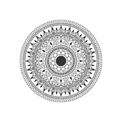 Mandala Design Tamplete