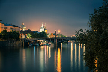 Obraz na płótnie Canvas Prague the capital of the Czech Republic in Europe