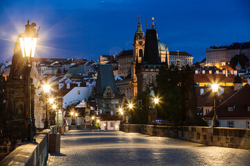 Naklejka premium Prague the capital of the Czech Republic in Europe