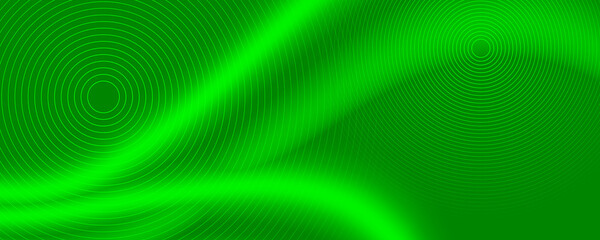Abstract vector of green circles. abstract technology communication concept. vector background. 