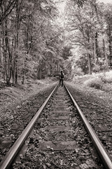 Obraz premium Track Walk