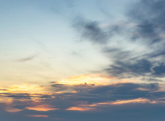 Sky replacement material.
