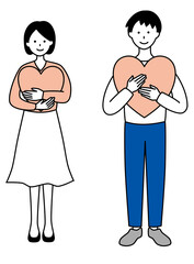 Love, heart, affection, life, couple