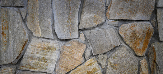 Natural Stone wall texture, background, banner