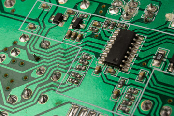 Picture of interesting microchip on pPCD board