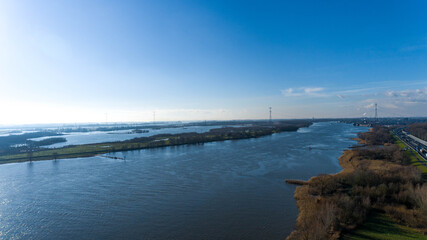view of the city of the river