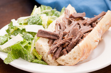 beef brisket sandwich