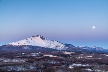 夜明け前の浅間山①