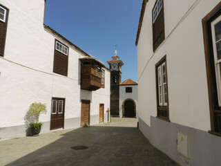 San Juan de la Rambla church on Tenerife - Iglesia de San Juan de la Rambla en Tenerife