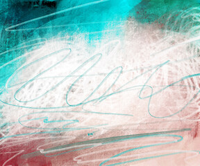 Abstract background. Acrylic painting