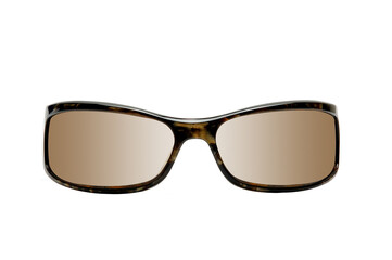 Fototapeta premium Trendy sunglasses isolated on white background, studio shoot.